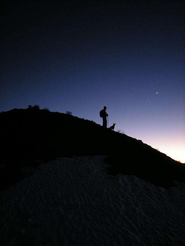 HikerSilhouette