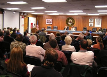 county meeting public forum