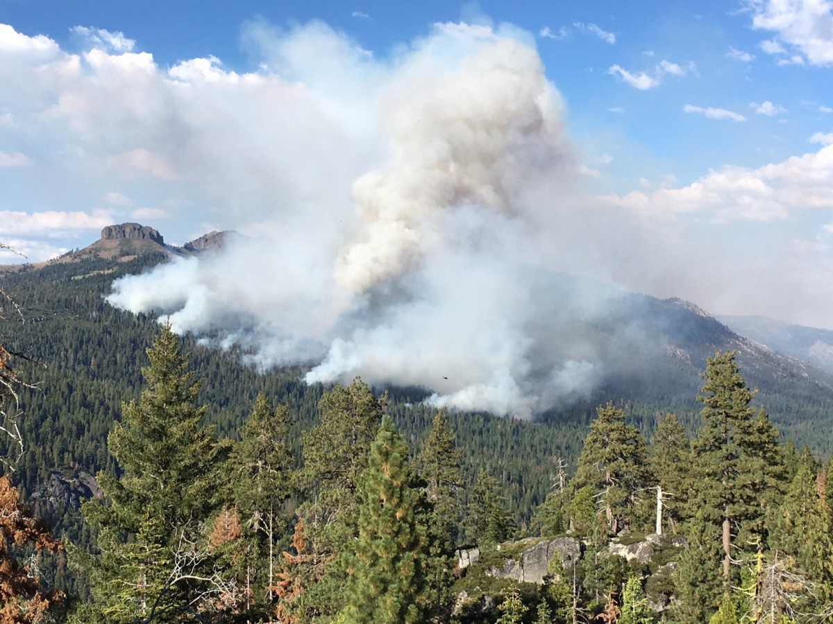 Fires in Yosemite Park and the Stanislaus Forest being managed as beneficial fires - CSERC