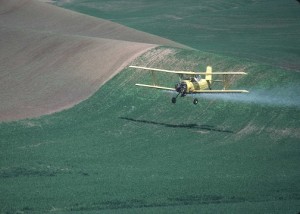 aerial spray