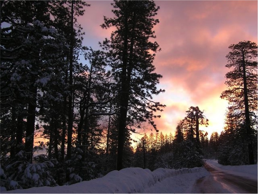 Finally there’s a little snow to beckon in the season …