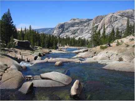 creek granite sierra nevada