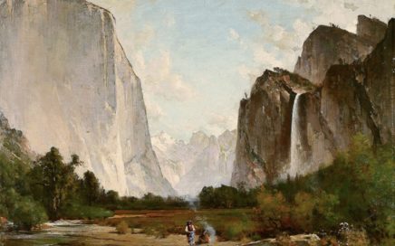 painting of yosemite valley