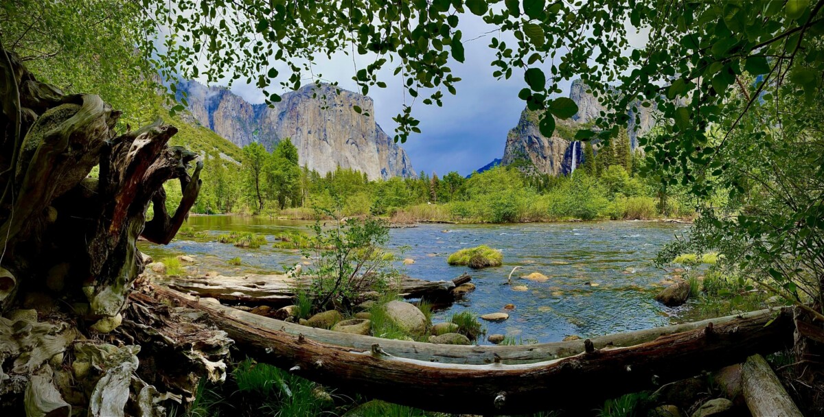 Yosemite Valley Pano by Joanne Sogsti